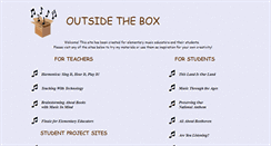 Desktop Screenshot of outsidethebox93.org
